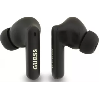 GUESS 4G Classic Metal Logo bežične Bluetooth slušalice s ENC i futrolom za punjenje, plave