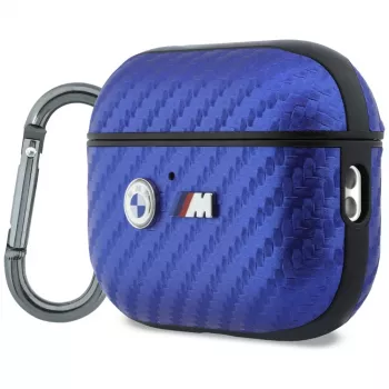 BMW M Carbon Metal Logo futrola za AirPods Pro 3, svijetloplava