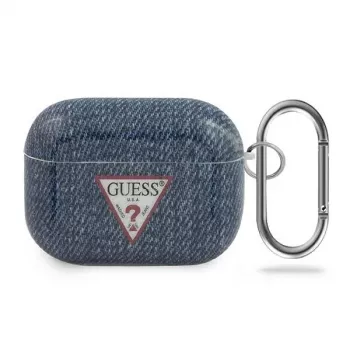 GUESS futrola za AirPods Pro tamnoplava Jeans kolekcija