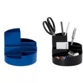MAUL stolni organizator cilindrični crni 140 mm promjer 125 mm visina