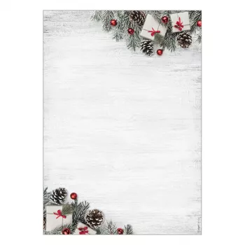 SIGEL DP416 Christmas Letter Paper Scandinavian Christmas Motif DIN A4 90 g/m² 100 Sheets