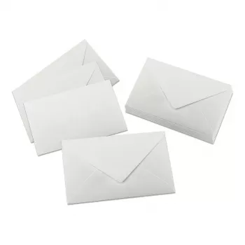 Sigel DU701 C6 bijele papirnate omotnice, paket od 24, samoljepljive, 80 g/m², prikladne za laserske i inkjet pisače