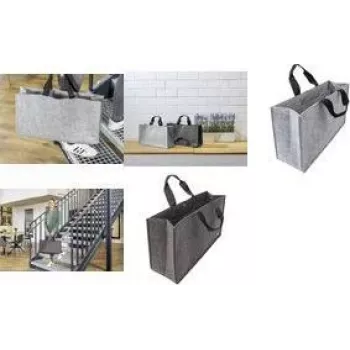 SIGEL Business Desk Sharing Bag Basic L siva filc (poliester) s 2 ručke