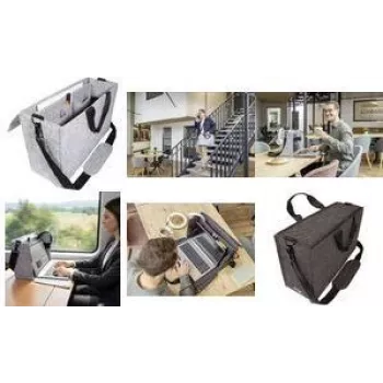 SIGEL Business filc torba Desk Sharing Bag Workspace M/L, sintetički filc, 2 ručke, antracit