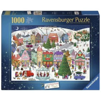 Ravensburger slagalica Začarani božićni grad (1000 dijelova)