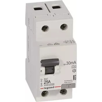 Legrand 402036 RX3 FI zaštitna sklopka 25A 2-polna 30mA tip A 230V AC 2 modula