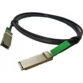 Alcatel-Lucent QSFP+ na QSFP+ Direct Attach bakreni kabel, 3 m, 40GbE, pasivni, crni