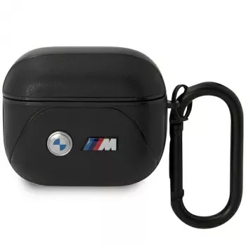 BMW BMA322PVTK AirPods 3. generacije maska crna kožna zakrivljena linija