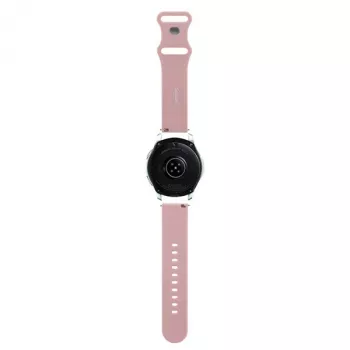 Hello Kitty univerzalna silikonska narukvica 22mm pink dizajn glave Kitty