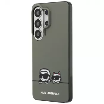 Karl Lagerfeld Samsung Galaxy S26 Ultra IML Peekaboo Karl&Choupette MagSafe maska zelena