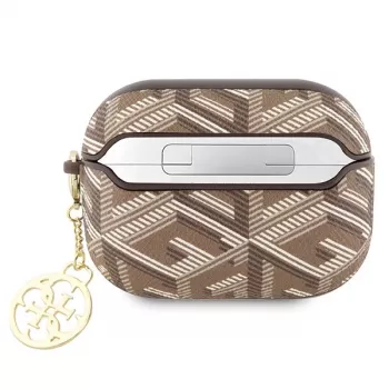 GUESS GUE003033 GCube Charm AirPods Pro futrola smeđa