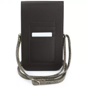 GUESS Graines 4G & Classic Logos torbica za telefon smeđa