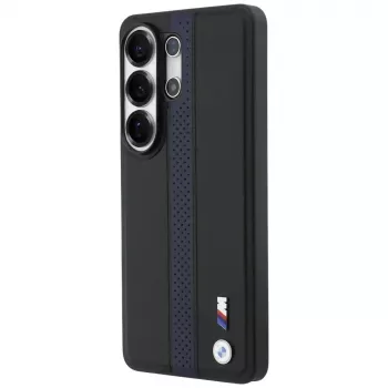 BMW Perforated Stripe Logo MagSafe futrola za Samsung Galaxy S26 Ultra - plava