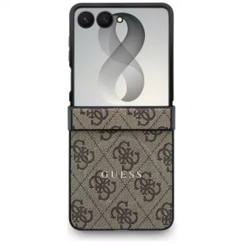 GUESS 4G Classic MagSafe futrola za Samsung Galaxy Z Flip5 – smeđa