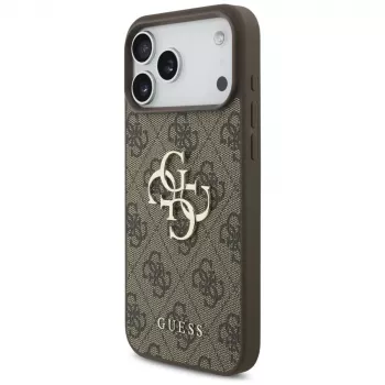 GUESS 4G Big Logo futrola za iPhone 17 Pro Max / 18 Pro Max - smeđa