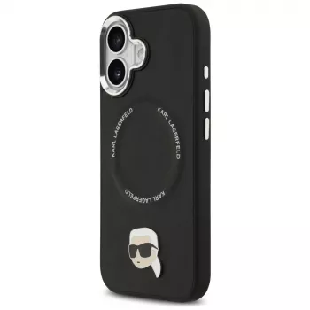 Karl Lagerfeld Karl Pin MagSafe futrola za iPhone 17 - crna