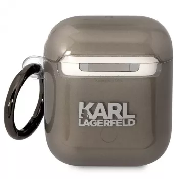 Karl Lagerfeld KLA2HNIKTCK AirPods 1/2 futrola crna Karl's Head