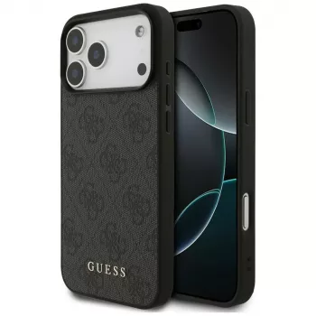 GUESS 4G Classic zaštitna futrola za iPhone 18 Pro Max / 17 Pro Max - crna