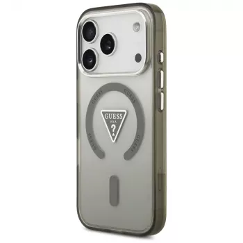 GUESS IML Gradient Triangle Logo MagSafe futrola za iPhone 17 Pro Max - kaki
