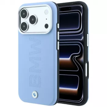 BMW Sign Centered Deboss MagSafe futrola za iPhone 18 Pro / 17 Pro - plava