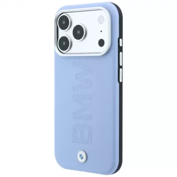 BMW Sign Centered Deboss MagSafe futrola za iPhone 18 Pro / 17 Pro - plava
