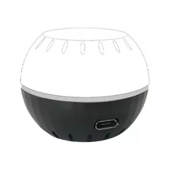 Shelly H&T USB Add-on modul napajanja crni