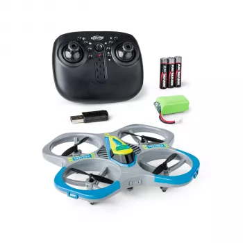 Carson Cyber Drone Polizei 2.4G 100% RTF, policijska edicija kvadrokoptera sa 6-osnim žiroskopom, zadržavanjem visine, headless načinom, 360° okretima, LED svjetlima, spremna za let