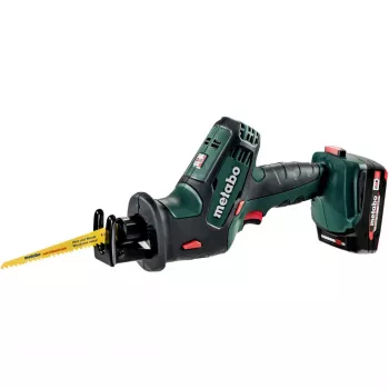 Metabo SSE 18 LTX Compact akumulatorska sabljasta pila (2x 2,0 Ah Li-Ion, metaBOX 145 L)