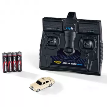 TAMIYA CARSON Carson 1:87 Mercedes-Benz 200/8 Taxi 2,4GHz 100% RTR mikro RC automobil