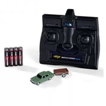 Carson 1:87 Mercedes-Benz 200/8 s prikolicom 2.4G 100% RTR zeleni