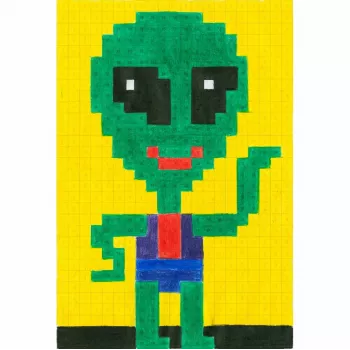FABER-CASTELL Pixel-it bojanka s 32 motiva (201572)