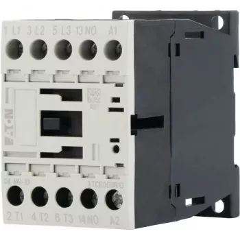 Eaton DILM9-10 24 V DC 3-polni snažni kontaktor, 9 A AC-3, 4 kW, 1 NO pomoćni kontakt