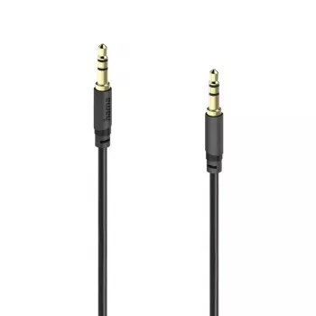 Hama Basic Line 3,5-mm audio kabel, utikač na utikač, 3 m, crni