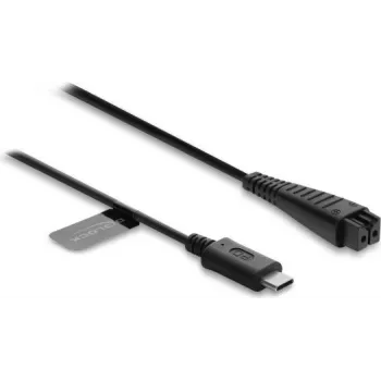Delock USB Type-C™ kabel za punjenje 4,8 V za električne brijače kompatibilan s Panasonic ES-LV97, ES-LA63 - zamjenski kabel za punjenje brijača 1,5 m