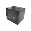 LogiLink 19 inch zidni ormar, jednodijelni, 6U, Flat Pack, crni (RAL 9005)