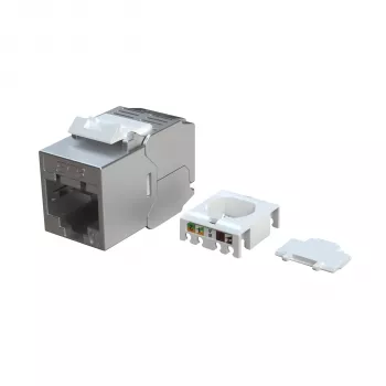 EFB Elektronik E-200130 Keystone Slim/Short Cat.6A oklopljeni cink lijevani 10G modul