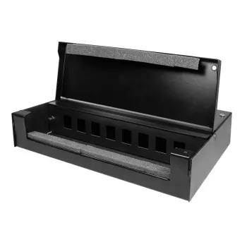 LogiLink koncentracijska kutija za 8 ili 12 keystone modula, metal, crna