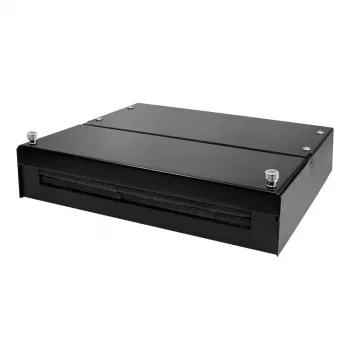 LogiLink koncentracijska kutija za 8 ili 12 keystone modula, metal, crna