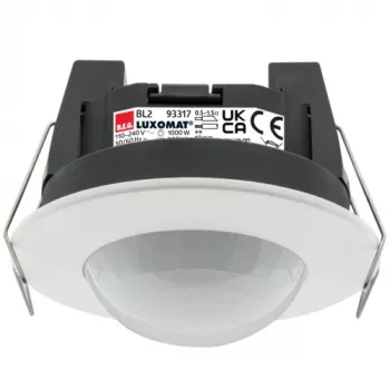 BEG BRCK LUXOMAT BL-2-DE stropni ugradbeni PIR detektor pokreta, 360°, 2300 W, bijeli