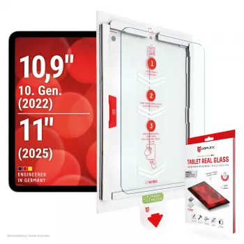 E.V.I. DISPLEX tablet zaštitna folija od pravog stakla za iPad 10.9 (10. gen) / iPad 11 (2025)