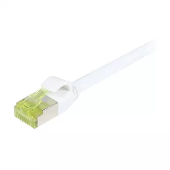 Synergy21 S/FTP CAT6A patch kabel RJ45, 500 MHz, 7,5 m, bijeli, Slimline Round, TPE/LSZH Superflex, AWG28, CAT7 sirovi kabel