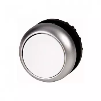 Eaton M22-D-W ravni aktuator tipkala, trenutni, bijeli, montaža 22,5 mm, IP66/IP67/IP69K