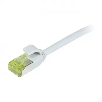 Synergy21 CAT6A S/FTP Slimline patch kabel RJ45, 10m, sivi, 500MHz, LSZH, AWG28