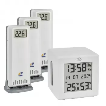 TFA TFA.me ID-A0 Starter Set 35.8113.02 Smart Home Environmental Monitoring Kit