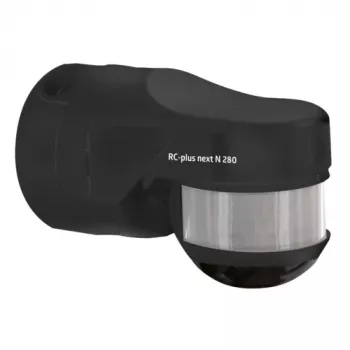 BEG RC-plus next N 280 crni senzor pokreta s 280° područjem detekcije i zaštitom od podgrizanja