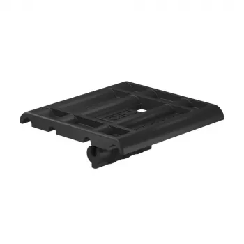 OBO 165 MBG HGRM adapter za rešetkaste kanale, crni