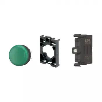 Eaton M22-L-G-LED-BVP zeleno LED svjetlo, 22,5 mm, 12-30 V AC/DC, IP66/IP67/IP69K