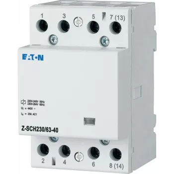 EATON Z-SCH230/63-40 instalacijski kontaktor, 4 NO, 63 A, 230 V AC zavojnica