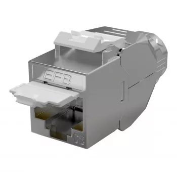 EFB Elektronik E-20096 RJ45 Keystone Slimline Cat.8.1 2000MHz oklopljeni modul