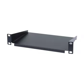 ALLNET ALL-S0002262 10-Inch Shelf, 150 mm Deep, 1U, Front Mounting, Black